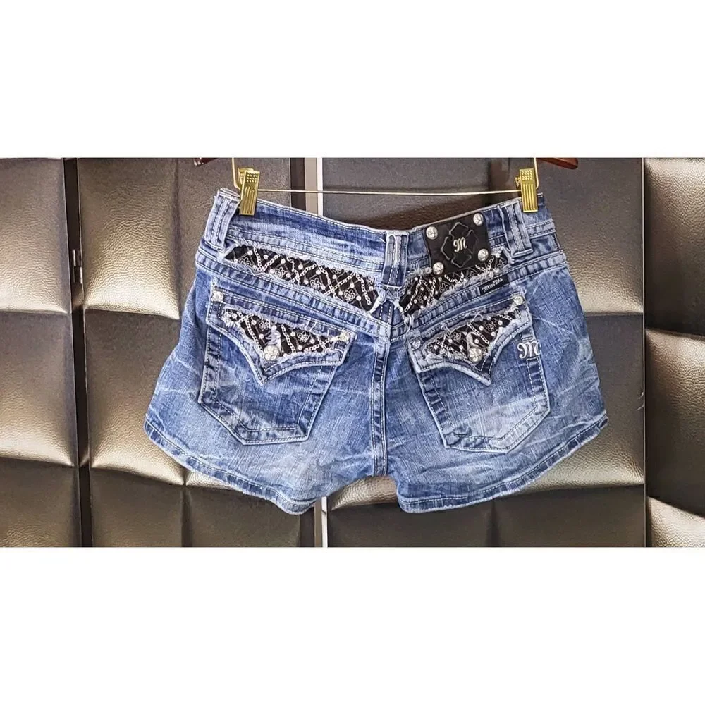 Miss Me denim shorts - Picture 4 of 6